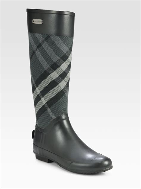 burberry clemence rain boots|burberry rain boots.